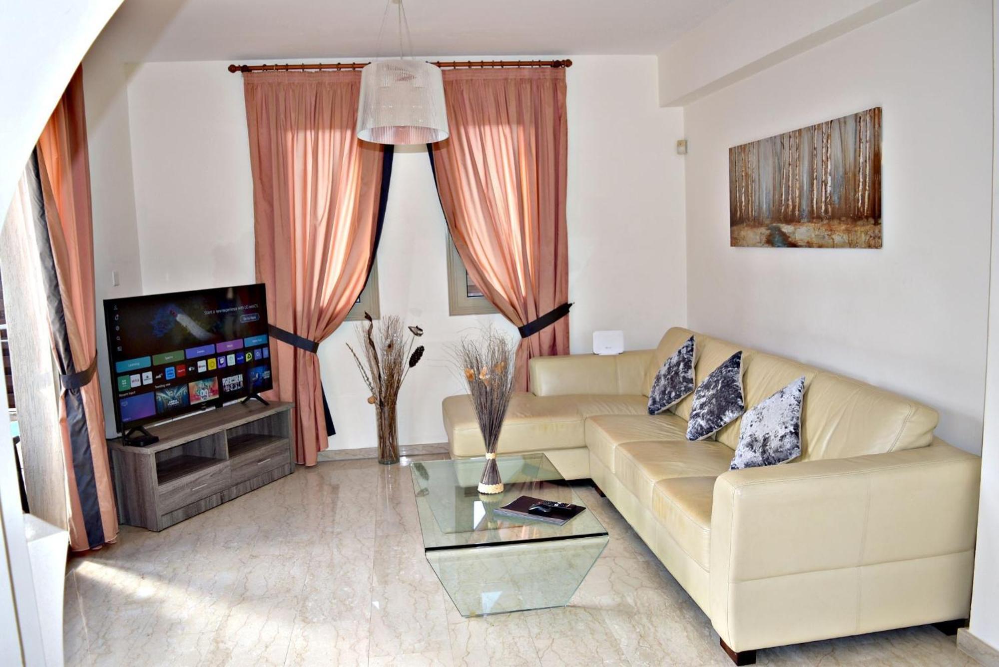 Villa Lalianda Sandy Beach Villas - Private Pool - Jacuzzi - Private Beach Area Polis Luaran gambar