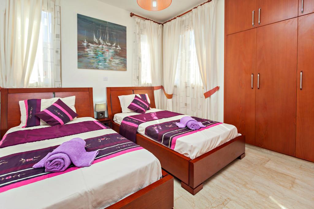 Villa Lalianda Sandy Beach Villas - Private Pool - Jacuzzi - Private Beach Area Polis Luaran gambar